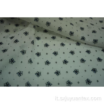 Tessuto 100% cotone con stampa jasmine Pailsley jacquard anni &#39;60